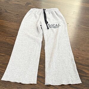 Kids Light Gray Casual Pants